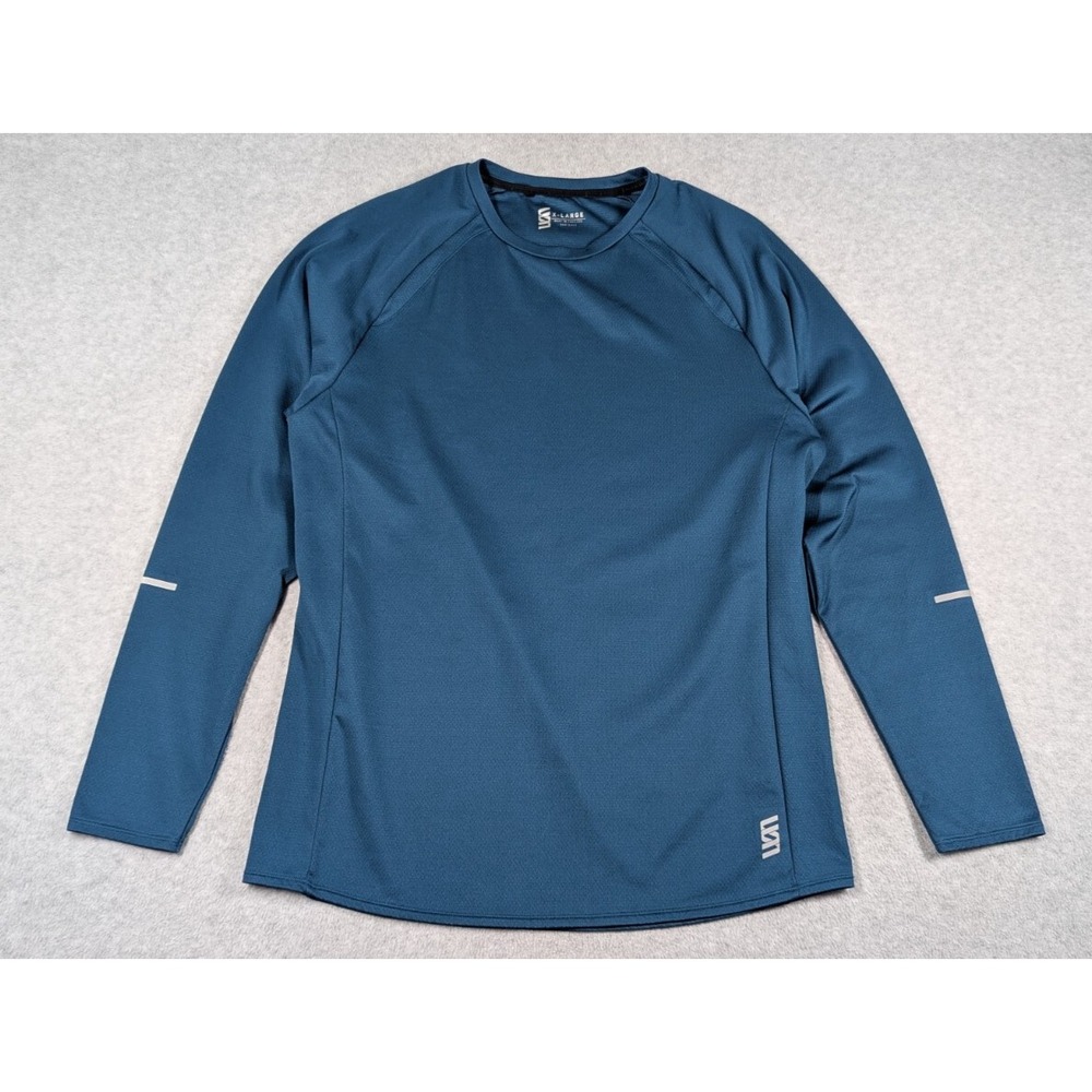 VRST‎ Men Shirt XL Performance Athletic Vented Long Sleeve Pullover Stretch